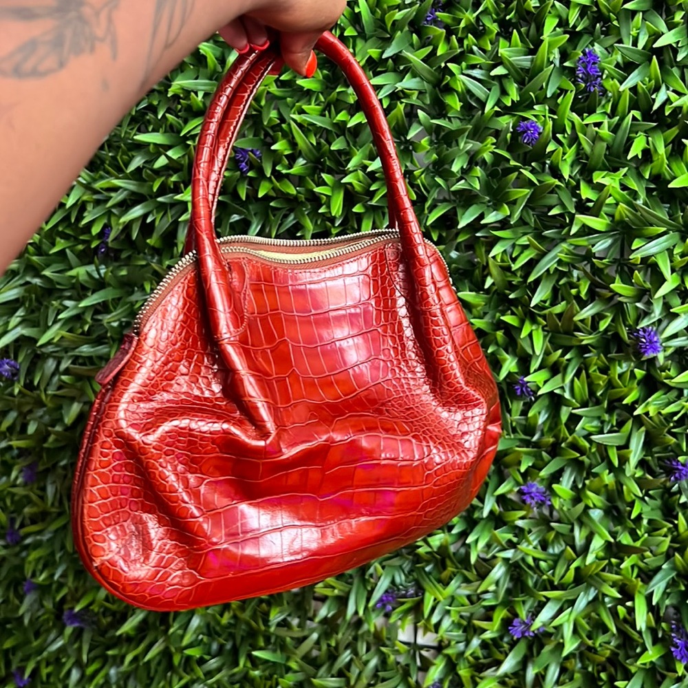Snake print brown Sexy Hand Bag